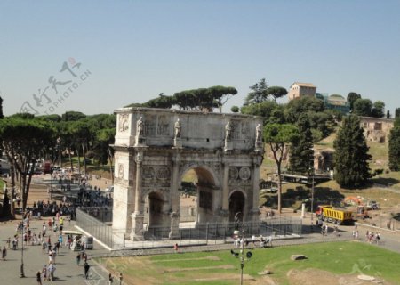 罗马凯旋门图片