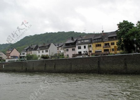 莱茵河风景图片