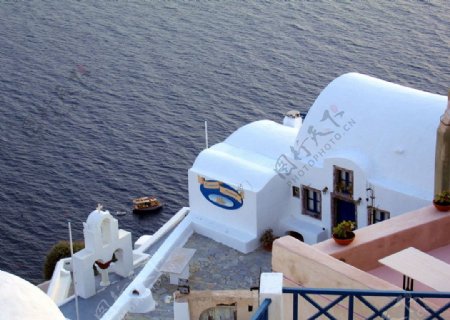 希腊圣托里尼岛图片