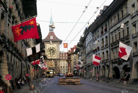 瑞士日内瓦街景图片