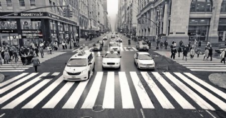 纽约街道图片