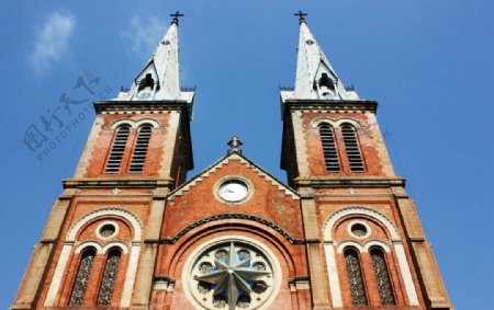 红教堂图片
