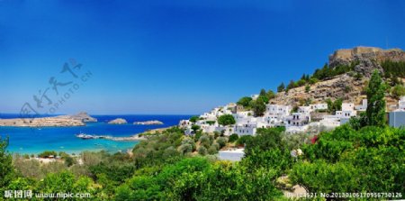 希腊景观图片