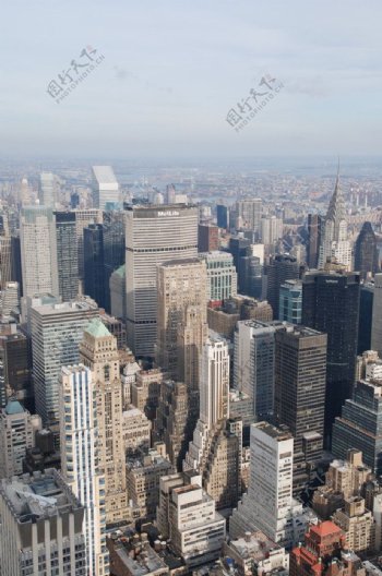 曼哈顿鸟瞰图片