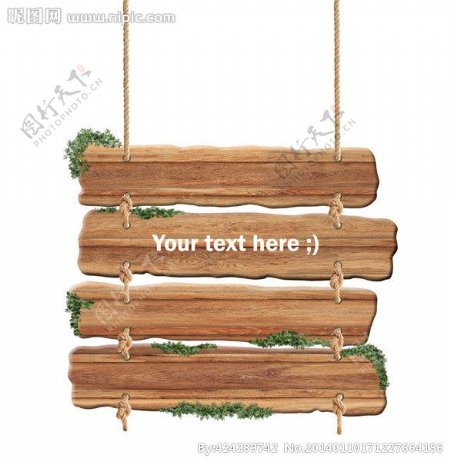 木吊牌图片
