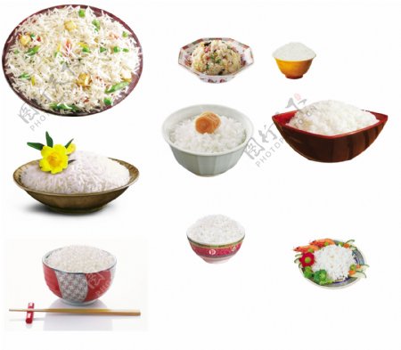 米饭饭碗图片