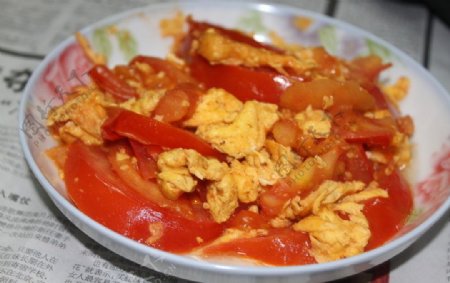 番茄炒蛋图片