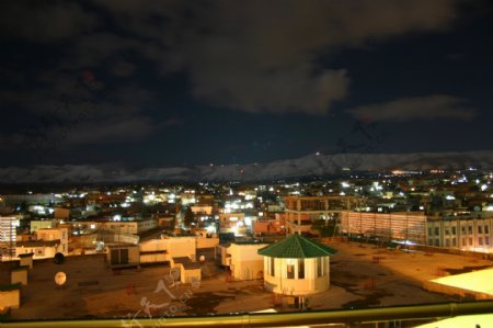 伊拉克巴格达夜景图片
