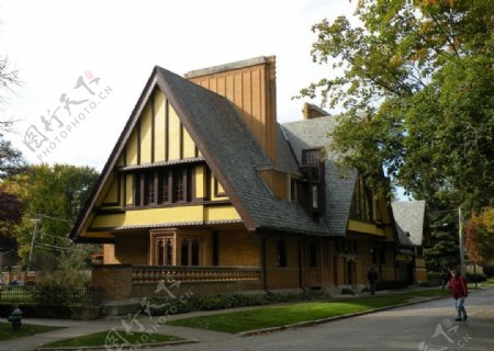 芝加哥橡树公园莱特之家图片