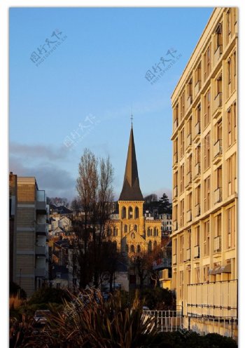 法国勒阿弗尔城市景色图片