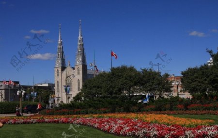 加拿大渥太華大教堂图片