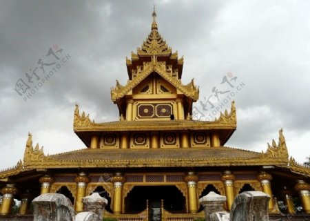緬甸勃古博古皇宮图片