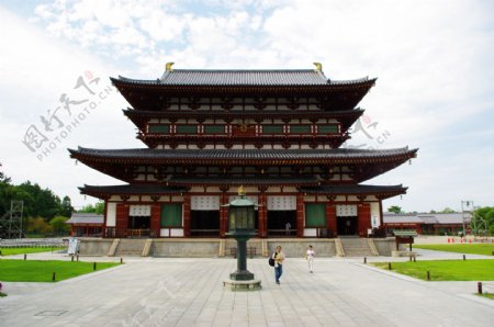 日本奈良药师寺图片