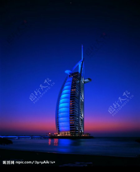 迪拜7星级酒店图片