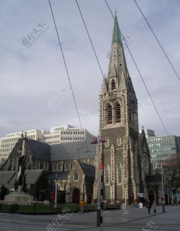 新西兰城大教堂图片