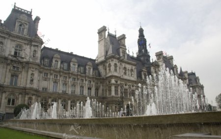 魅力城市系列巴黎市政厅图片