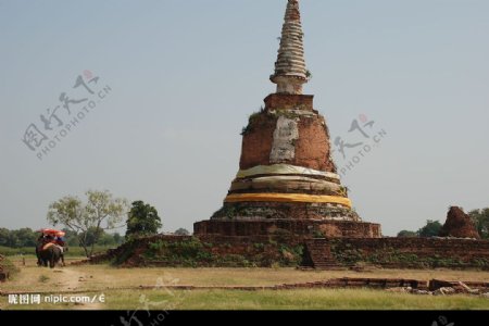 泰国第二王朝废墟图片