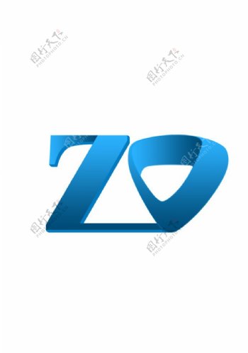 蓝色logo图片