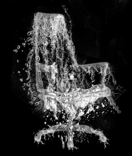 水做椅子图片