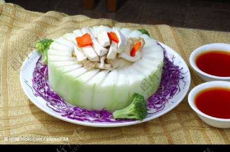 传统美食183蔬菜拼盘图片