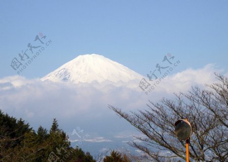 日本富士山风光图片