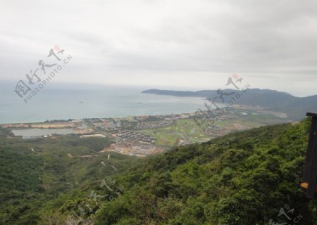 亚龙湾海景图片
