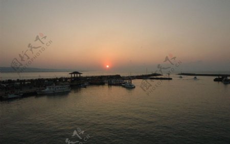 绝美台湾渔人码头夜景1图片