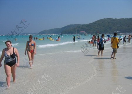 泰国金沙滩图片