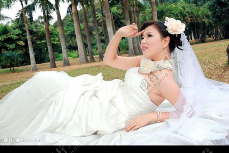 婚纱摄影女性图片
