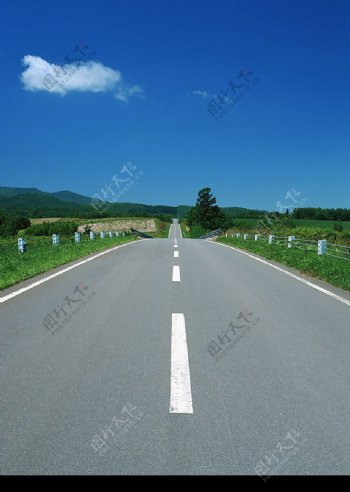 道路风景图片