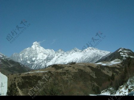 雪山图片