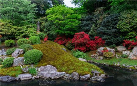 日式花园公园图片