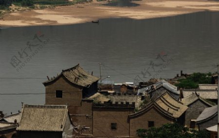 黄河古镇图片