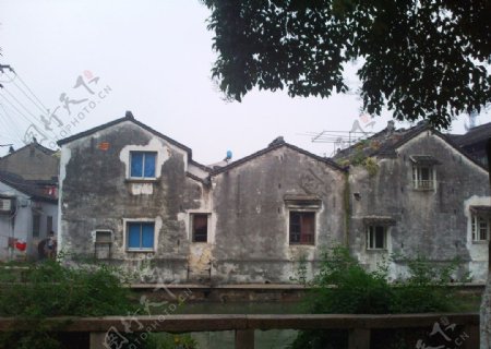苏州老街区老房子图片