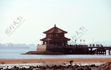 青岛湾栈桥图片