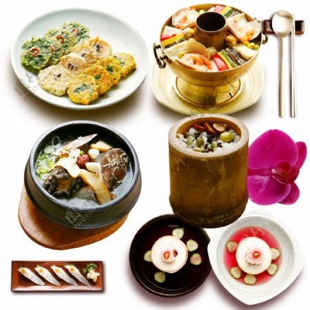 韩国食物素材图片