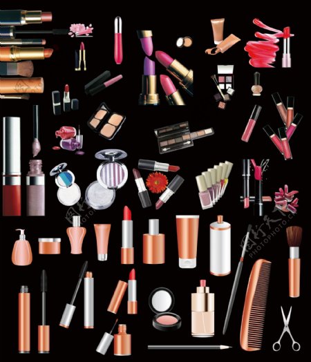 化妆品和化妆工具图片