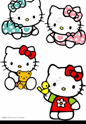 Hellokitty人偶图片