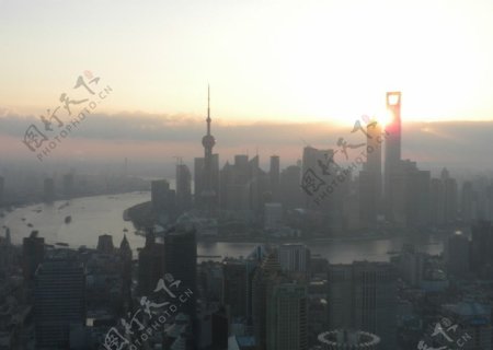 上海的早晨图片