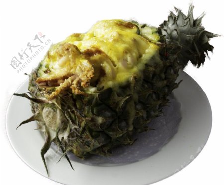 菠萝焗饭图片