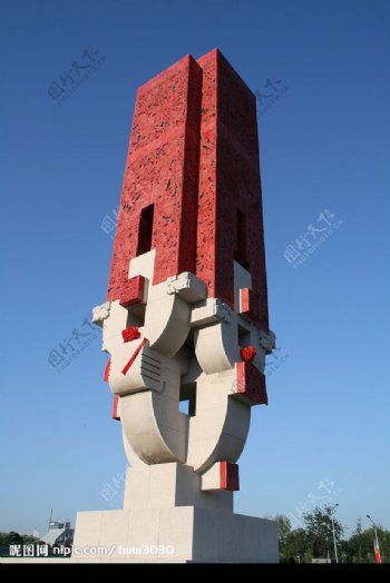 奥运广场雕塑图片