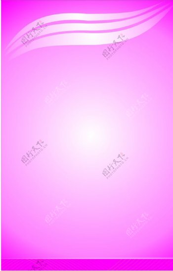 粉色展板图片
