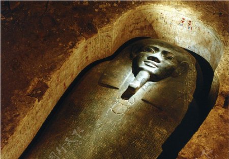 埃及法老棺木图片