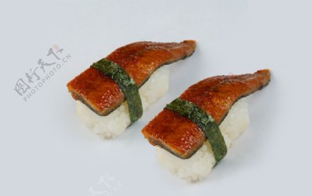 鳗鱼握寿司图片