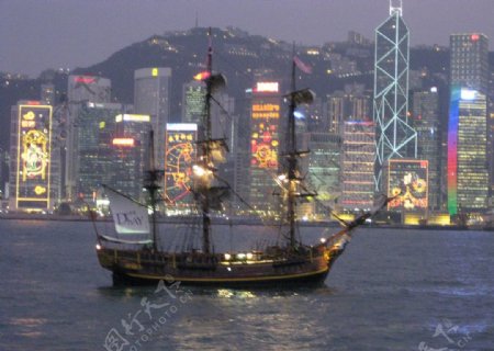 香港夜色图片