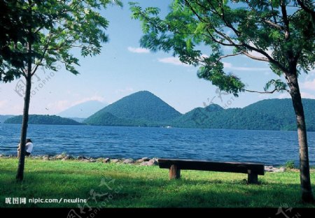 北海道洞爺湖图片