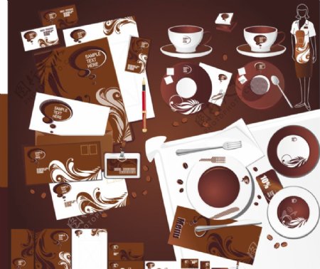 咖啡装饰图片