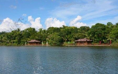 湖景图片