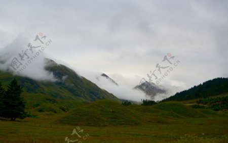 苏格兰高地山谷风光图片