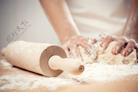 做面包原料图片